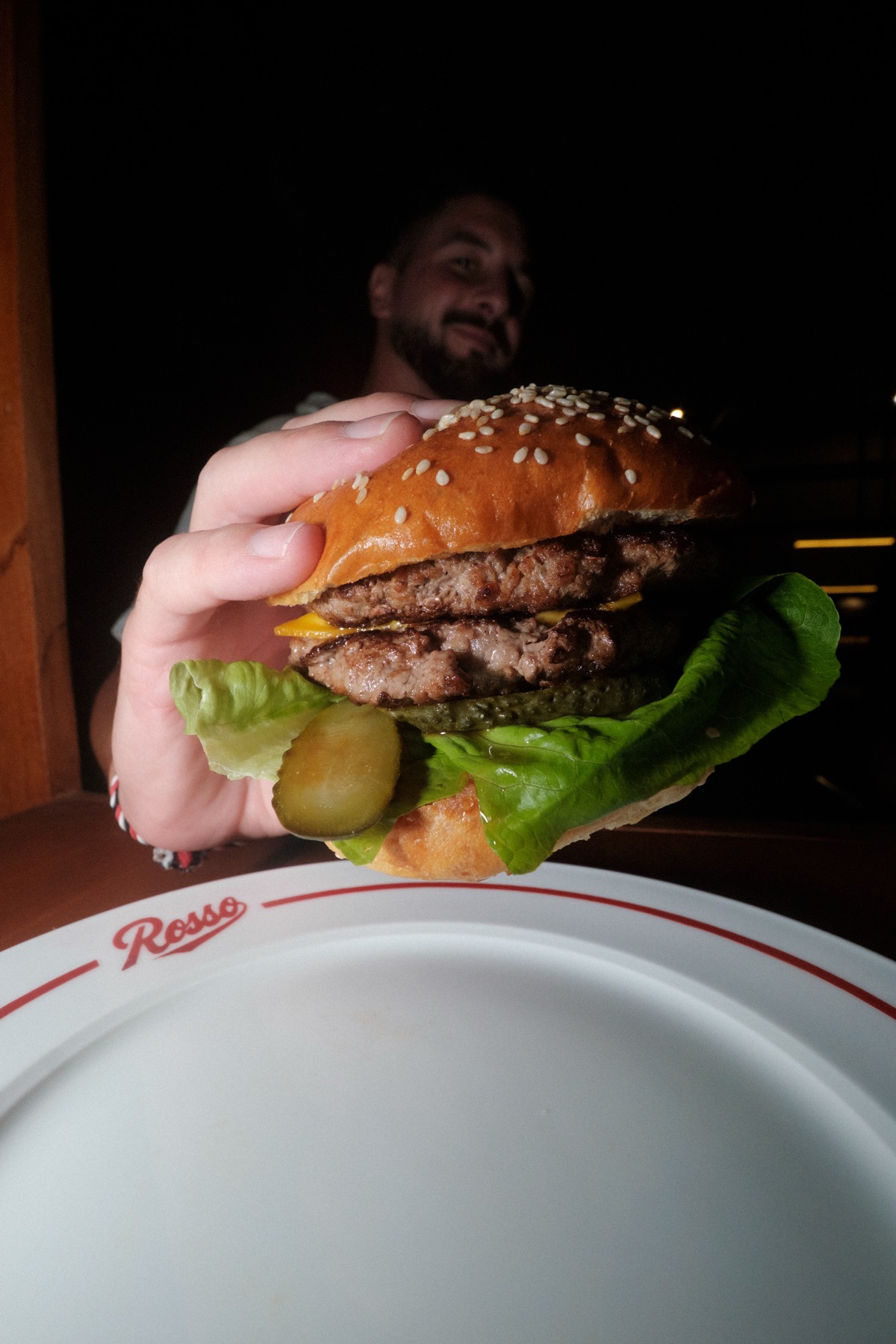 Big Rosso burger